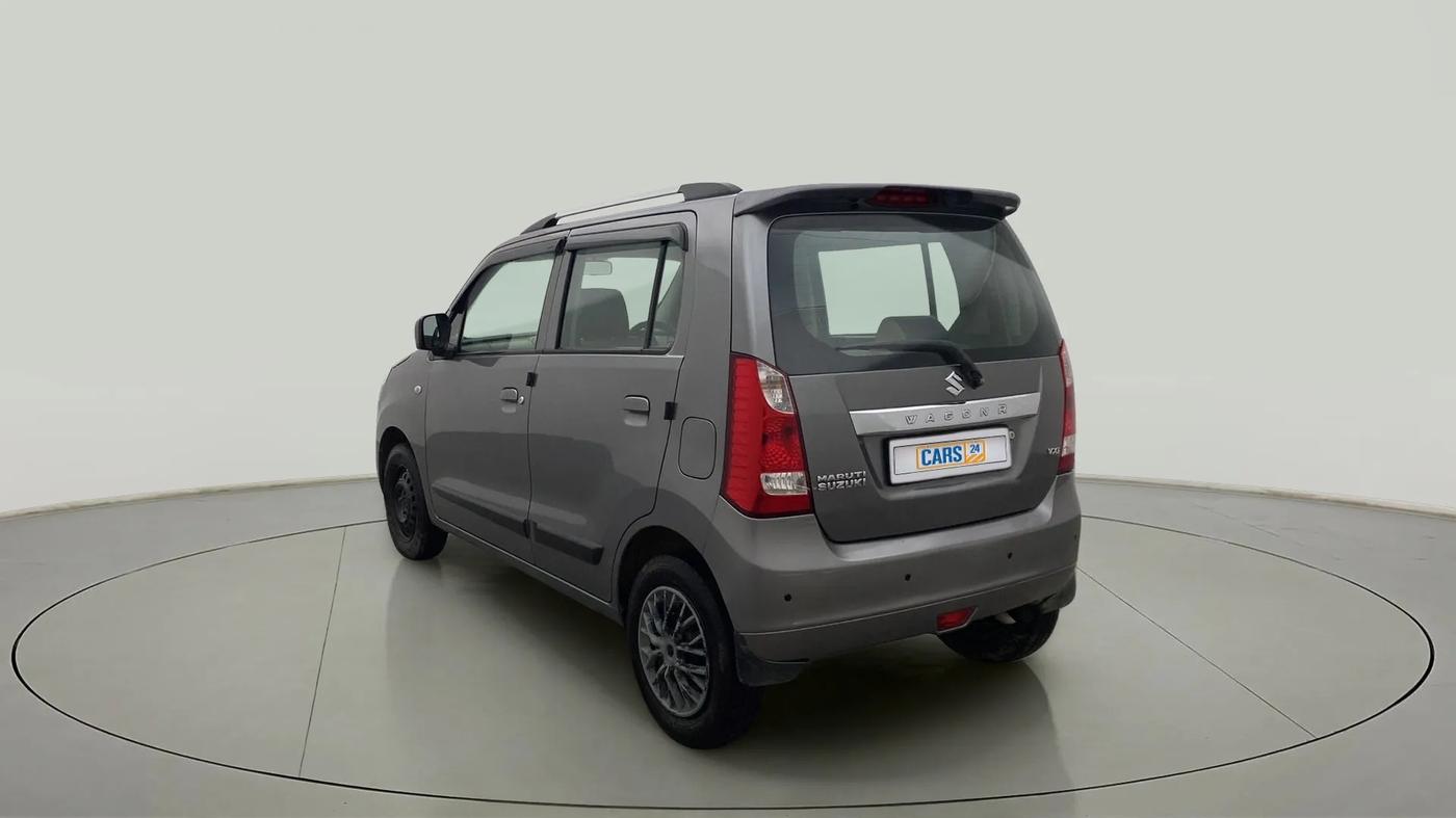 2015 Maruti Wagon R 1.0 VXI, Petrol, Manual, 65,338 km, Left Back Diagonal