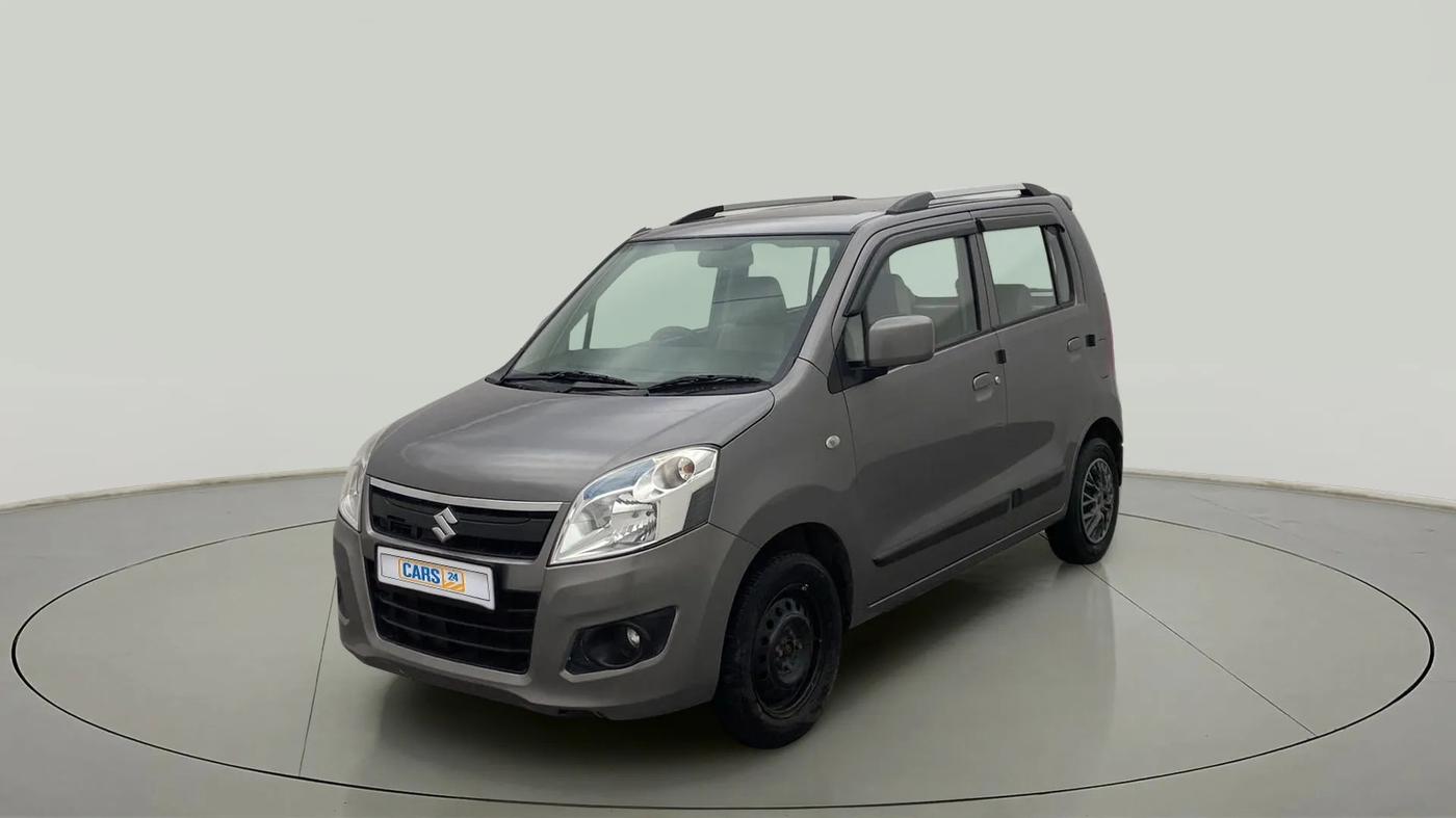 2015 Maruti Wagon R 1.0 VXI, Petrol, Manual, 65,338 km, Left Front Diagonal