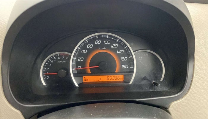 2015 Maruti Wagon R 1.0 VXI, Petrol, Manual, 65,338 km, Odometer Image