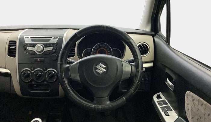 2014 Maruti Wagon R 1.0 VXI, Petrol, Manual, 44,903 km, Steering Wheel Close Up