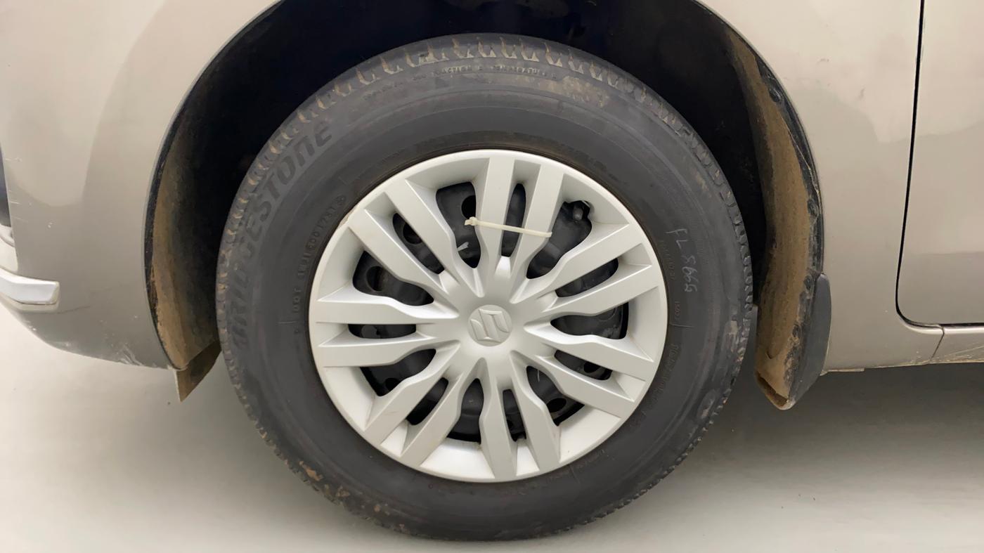 2018 Maruti Dzire VXI, Petrol, Manual, 46,036 km, Left Front Wheel