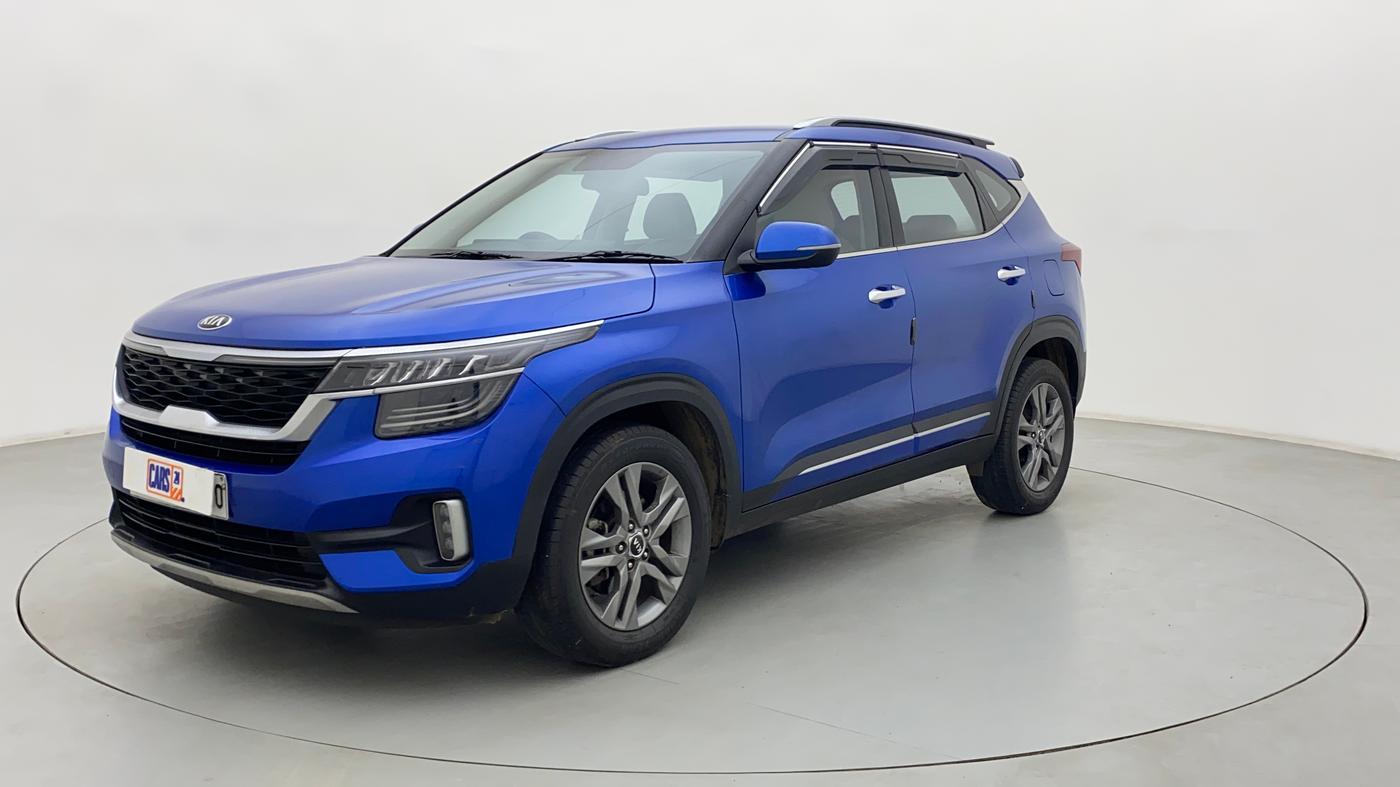 2020 KIA SELTOS HTX 1.5 PETROL, Petrol, Manual, 45,278 km, Left Front Diagonal
