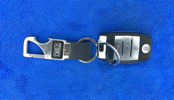 2020 KIA SELTOS HTX 1.5 PETROL, Petrol, Manual, 45,278 km, Key Close Up