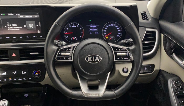 2020 KIA SELTOS HTX 1.5 PETROL, Petrol, Manual, 45,278 km, Steering Wheel Close Up