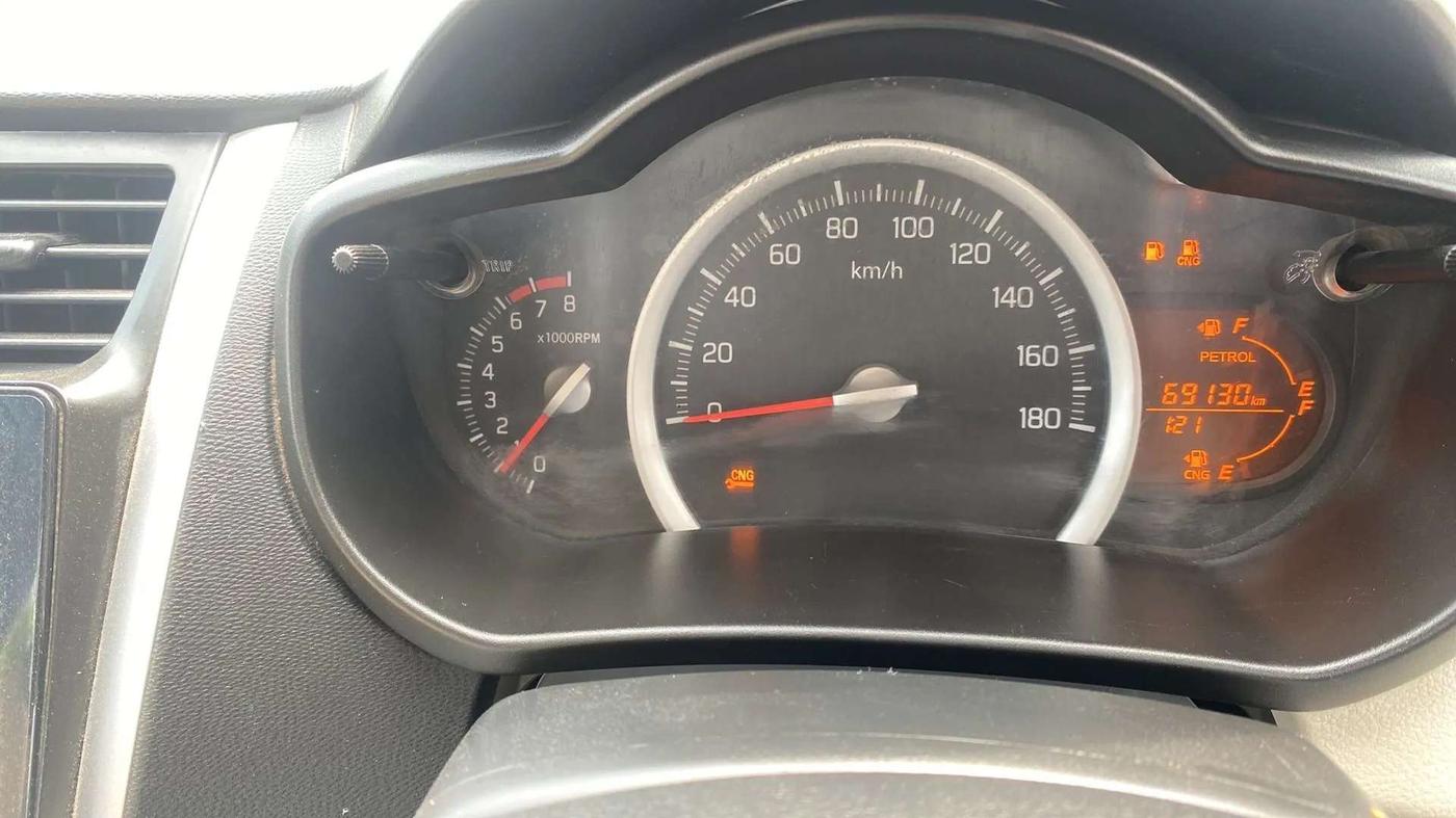 2018 Maruti Celerio VXI CNG, CNG, Manual, 69,171 km, Odometer Image