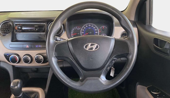 2015 Hyundai Grand i10 MAGNA 1.2 KAPPA VTVT, Petrol, Manual, 46,020 km, Steering Wheel Close Up