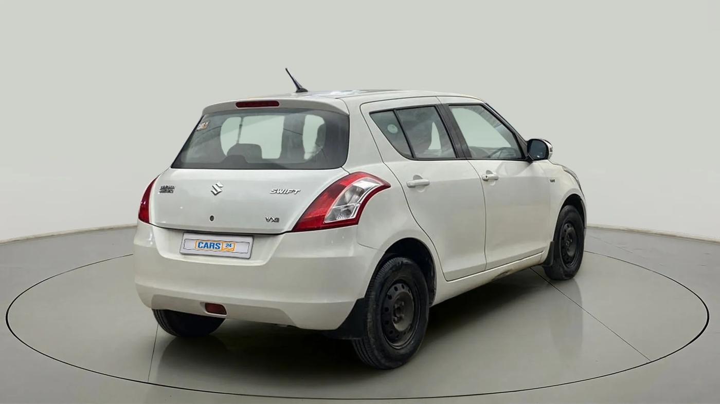 2013 Maruti Swift VXI, Petrol, Manual, 82,660 km, Right Back Diagonal