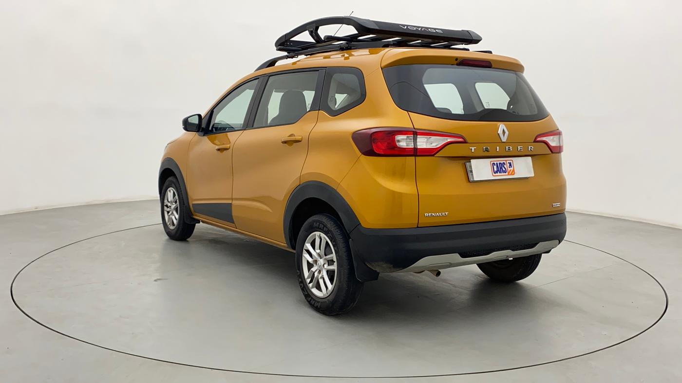 2022 Renault TRIBER RXT AMT, Petrol, Automatic, 15,314 km, Left Back Diagonal