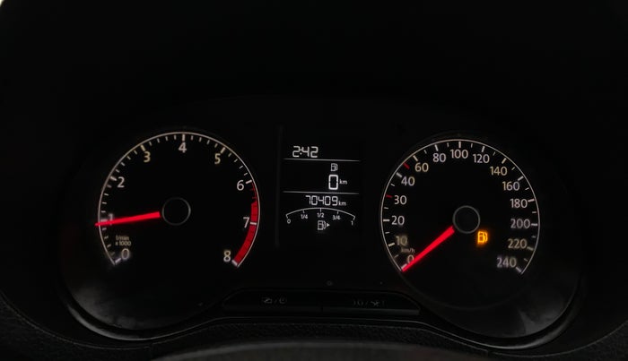 2016 Volkswagen Ameo HIGHLINE1.2L, Petrol, Manual, 70,480 km, Odometer Image