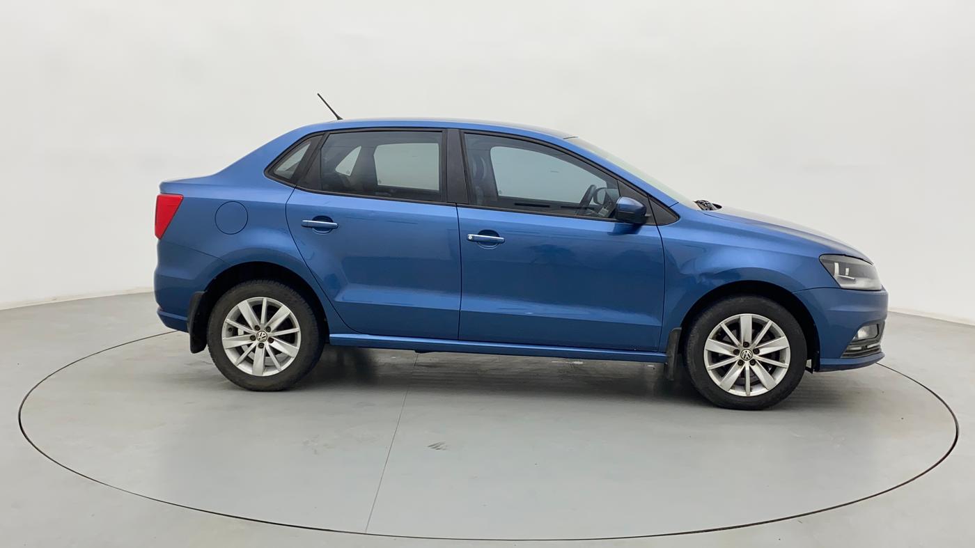 2016 Volkswagen Ameo HIGHLINE1.2L, Petrol, Manual, 70,480 km, Right Side View