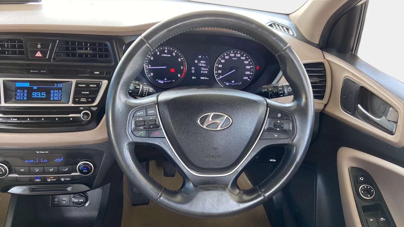 2016 Hyundai Elite i20 ASTA 1.2, Petrol, Manual, 56,926 km, Steering Wheel Close Up