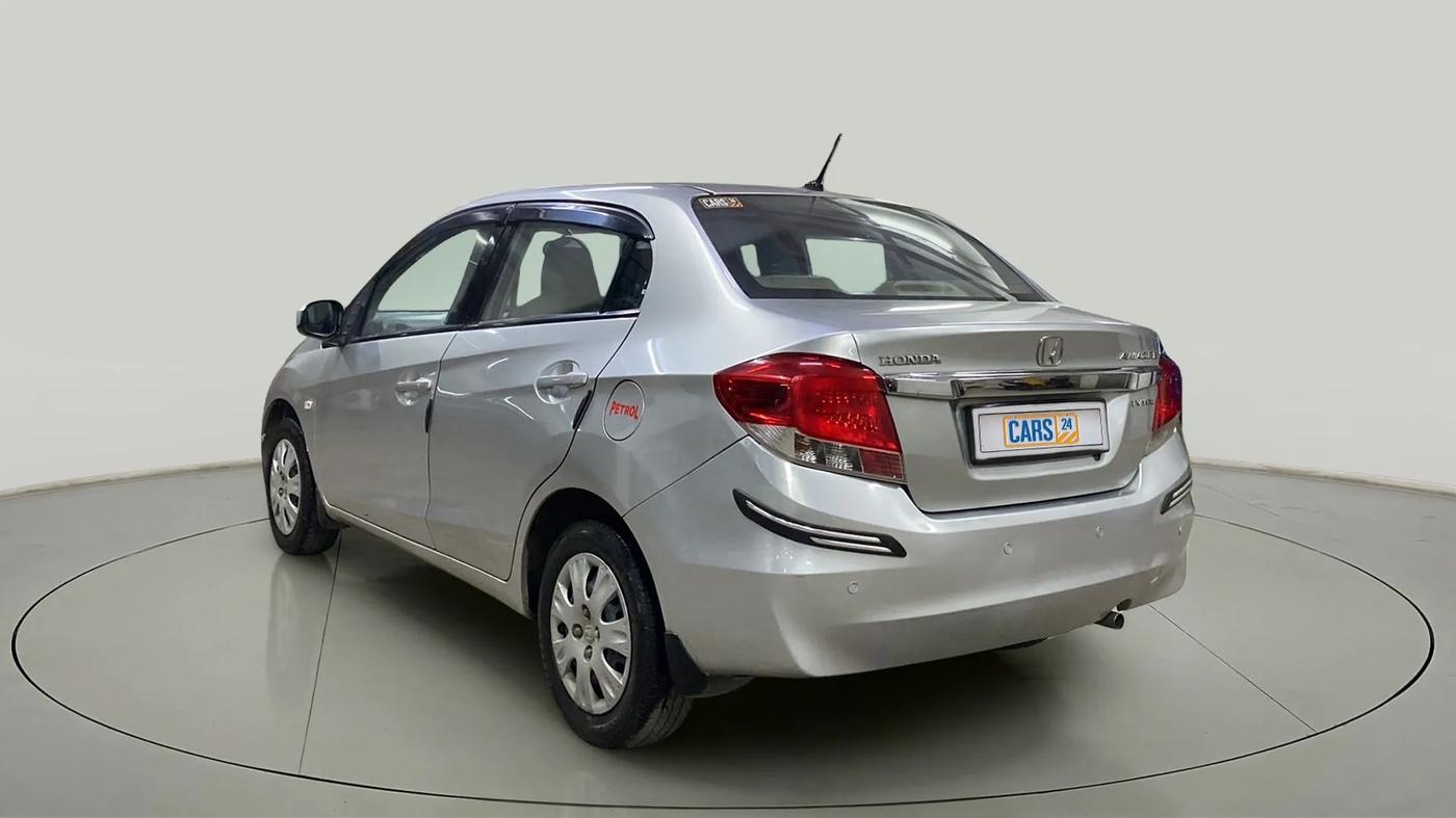 2014 Honda Amaze 1.2L I-VTEC S, Petrol, Manual, 86,775 km, Left Back Diagonal