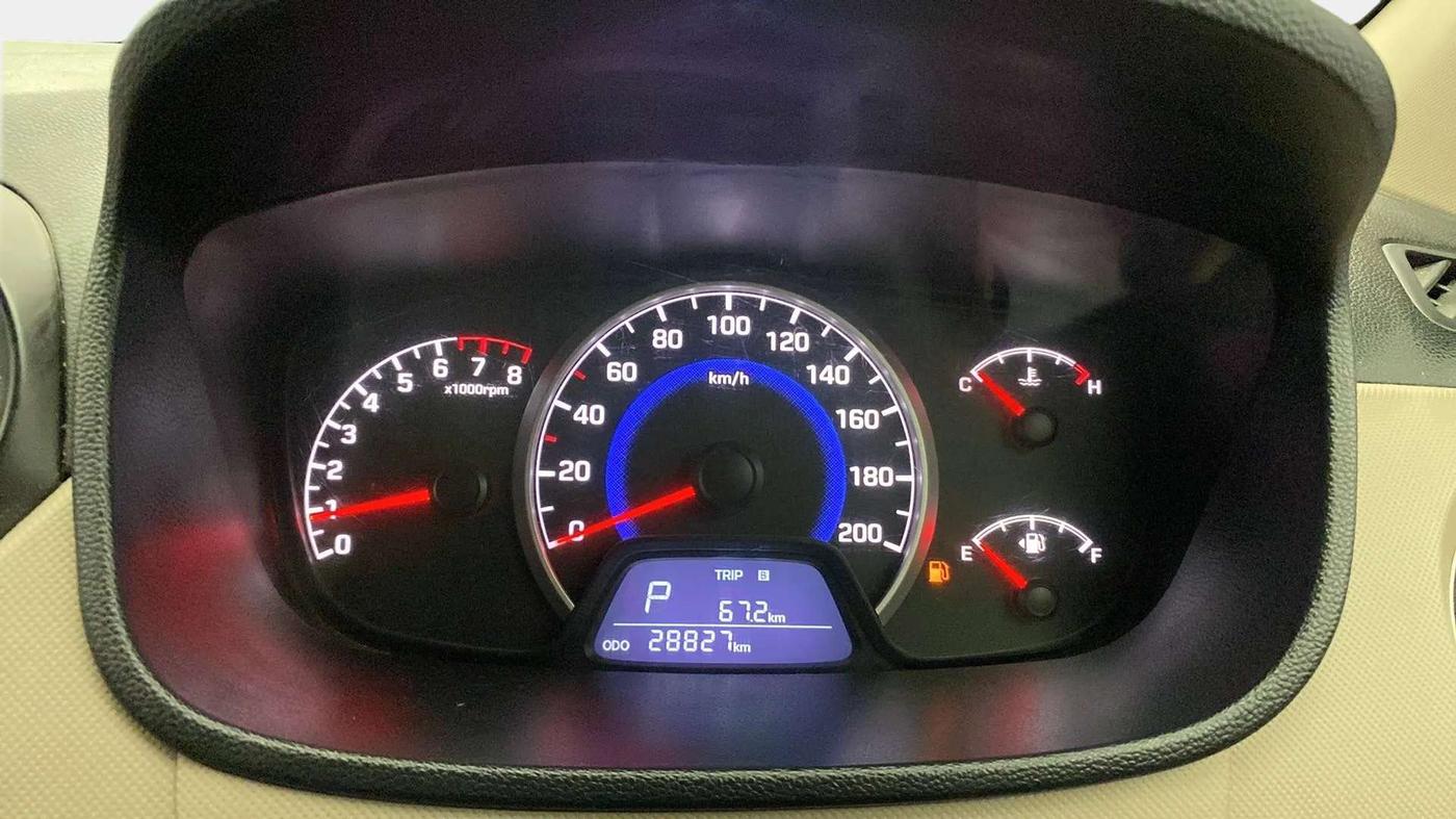 2018 Hyundai Grand i10 SPORTZ (O) AT 1.2 KAPPA VTVT, Petrol, Automatic, 29,112 km, Odometer Image