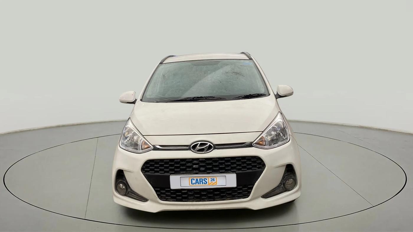 2018 Hyundai Grand i10 SPORTZ (O) AT 1.2 KAPPA VTVT, Petrol, Automatic, 29,112 km, Front