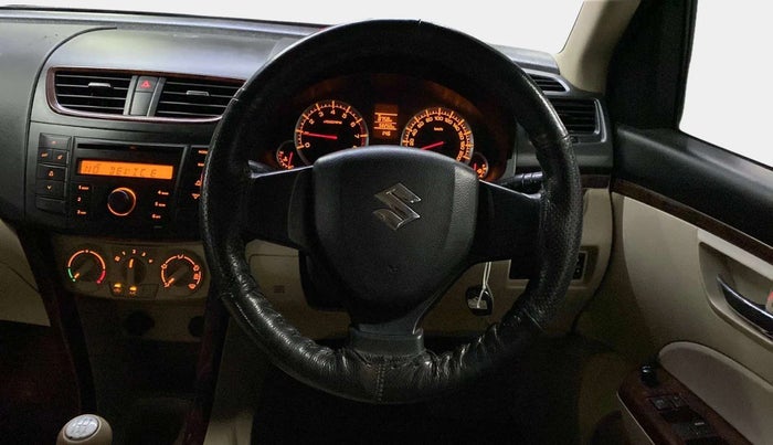 2014 Maruti Swift Dzire VXI, Petrol, Manual, 58,297 km, Steering Wheel Close Up