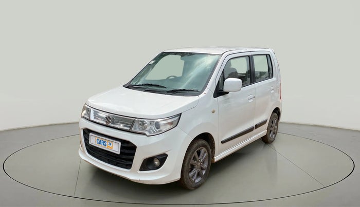 2017 Maruti Wagon R 1.0 VXI + (O) AMT, Petrol, Automatic, 50,158 km, Left Front Diagonal
