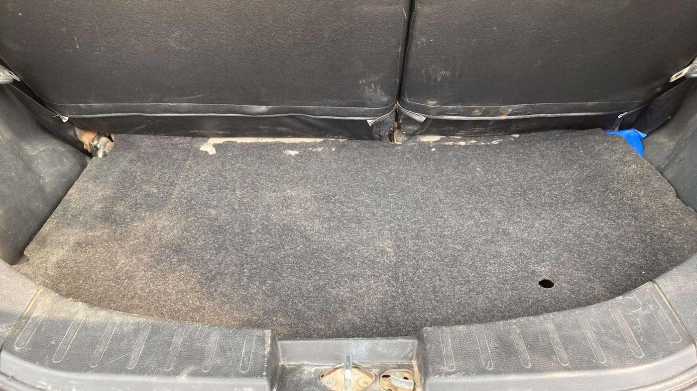 2017 Maruti Wagon R 1.0 VXI + (O) AMT, CNG, Automatic, 50,158 km, Boot Inside
