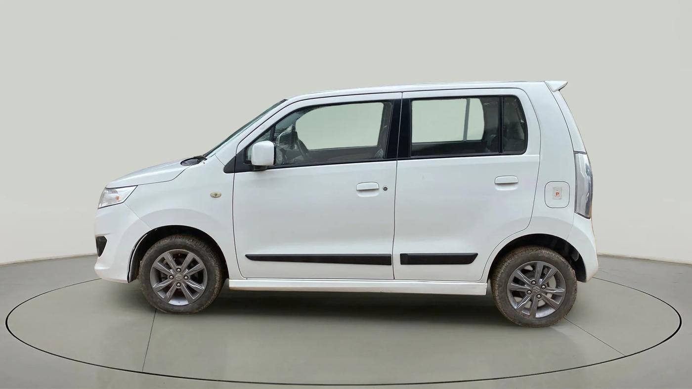 2017 Maruti Wagon R 1.0 VXI + (O) AMT, CNG, Automatic, 50,158 km, Left Side