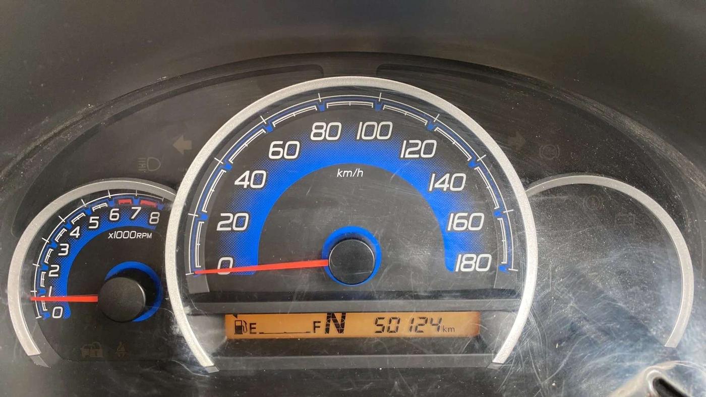 2017 Maruti Wagon R 1.0 VXI + (O) AMT, CNG, Automatic, 50,158 km, Odometer Image