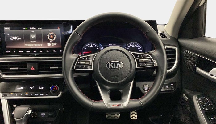 2021 KIA SELTOS GTX PLUS DCT 1.4 PETROL, Petrol, Automatic, 13,462 km, Steering Wheel Close Up