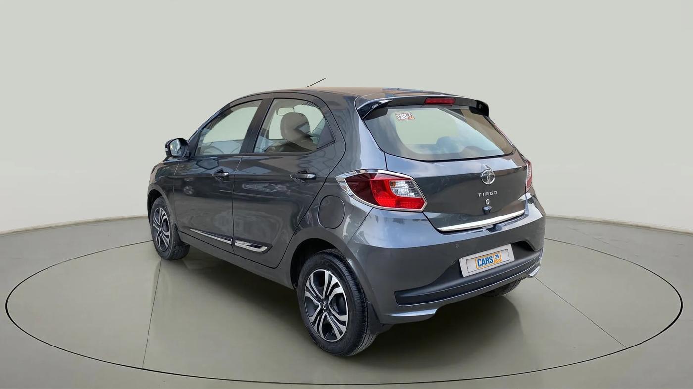 2023 Tata Tiago XT RHYTHM PETROL, Petrol, Manual, 6,166 km, Left Back Diagonal