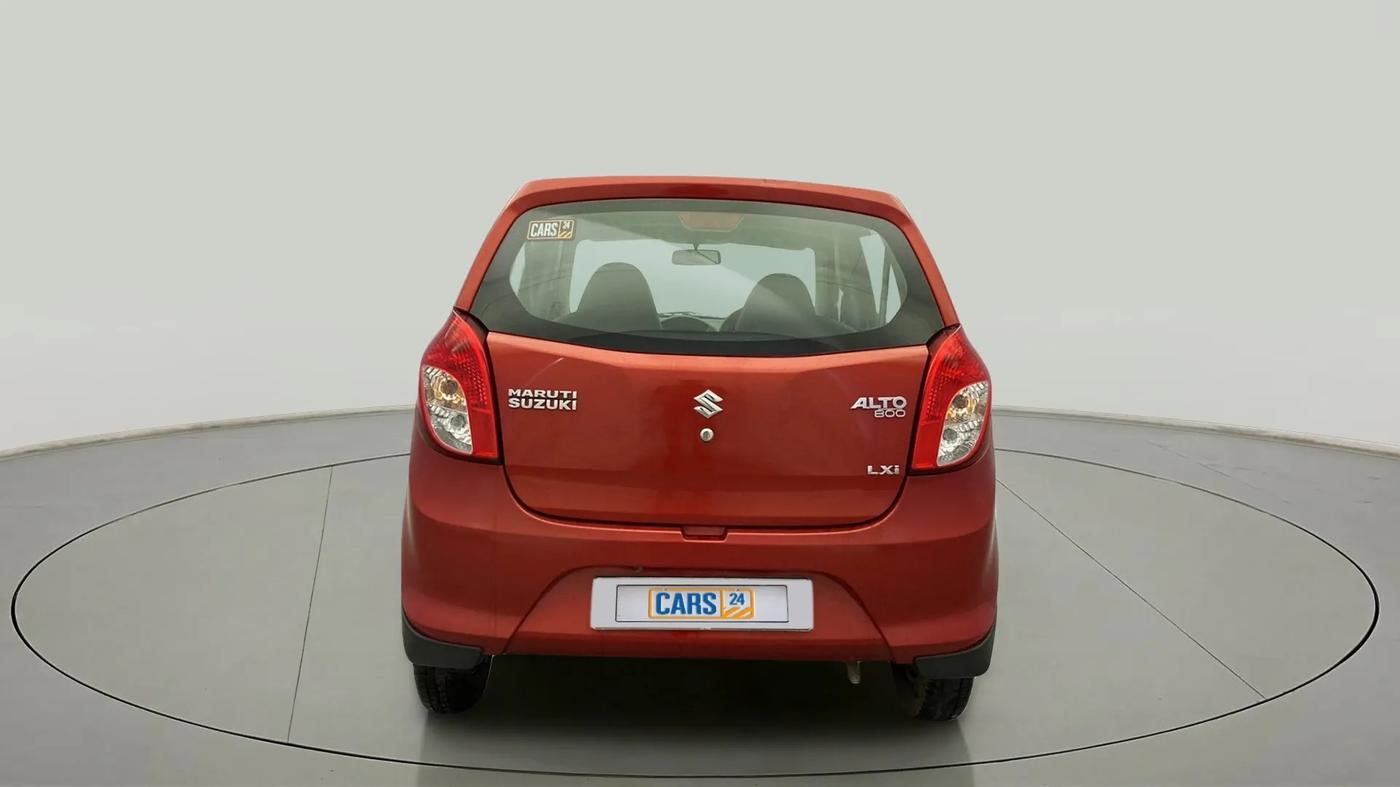 2014 Maruti Alto 800 LXI, Petrol, Manual, 33,299 km, Back/Rear
