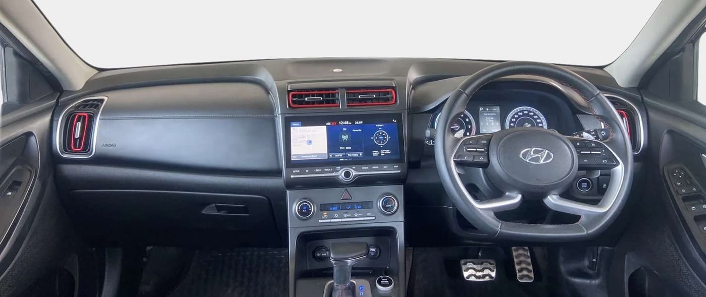 2021 Hyundai Creta SX 1.4 TURBO DCT, Petrol, Automatic, 37,492 km, Dashboard