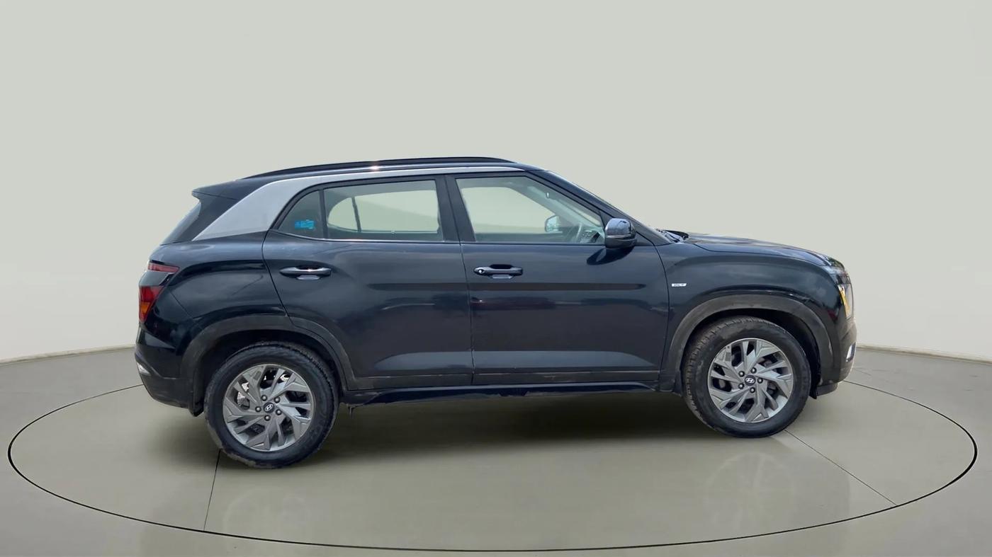 2021 Hyundai Creta SX 1.4 TURBO DCT, Petrol, Automatic, 37,492 km, Right Side View