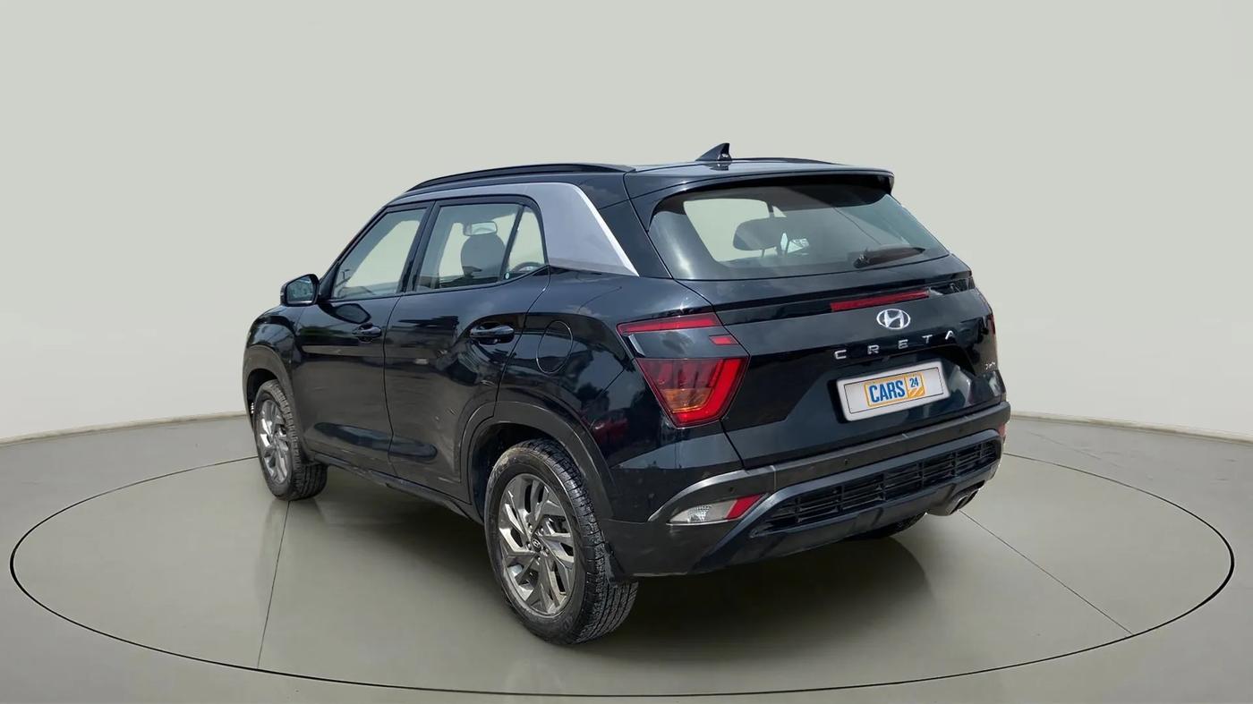2021 Hyundai Creta SX 1.4 TURBO DCT, Petrol, Automatic, 37,492 km, Left Back Diagonal