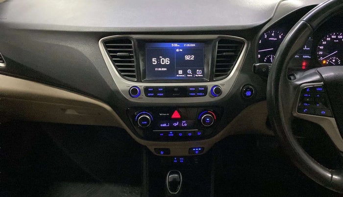 2018 Hyundai Verna 1.6 VTVT SX (O) AT, Petrol, Automatic, 52,331 km, Air Conditioner