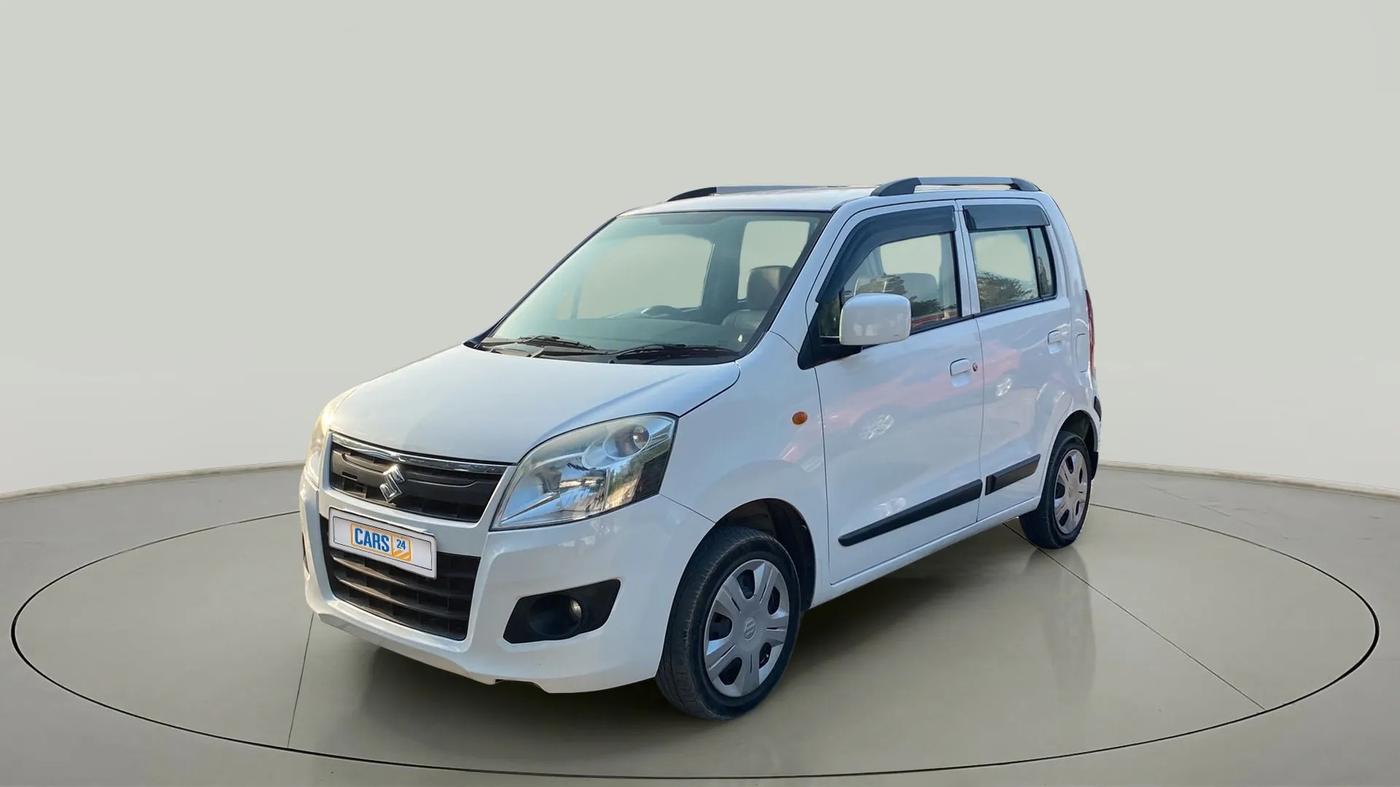 2015 Maruti Wagon R 1.0 VXI, Petrol, Manual, 59,741 km, Left Front Diagonal