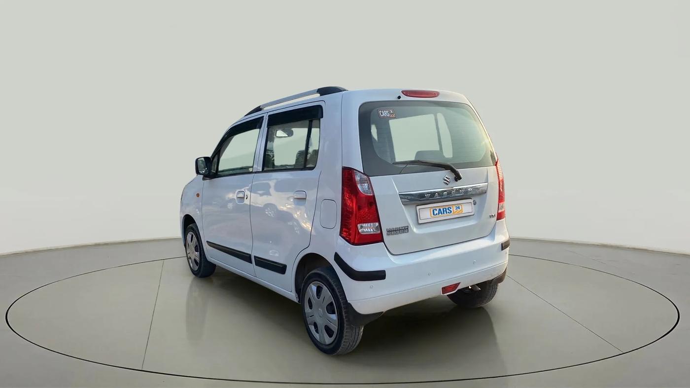 2015 Maruti Wagon R 1.0 VXI, Petrol, Manual, 59,741 km, Left Back Diagonal