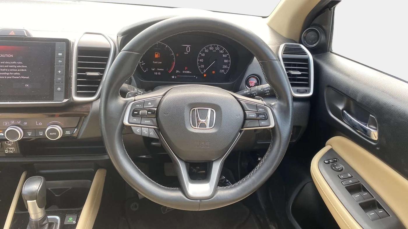 2021 Honda City 1.5L I-VTEC ZX CVT, Petrol, Automatic, 14,847 km, Steering Wheel Close Up