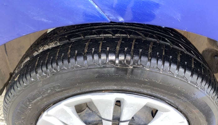 2015 Tata Zest XMS PETROL, Petrol, Manual, 75,968 km, Left Front Tyre Tread