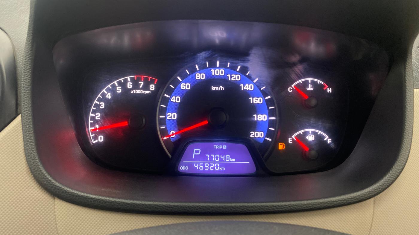 2016 Hyundai Xcent S AT 1.2, Petrol, Automatic, 46,911 km, Odometer Image