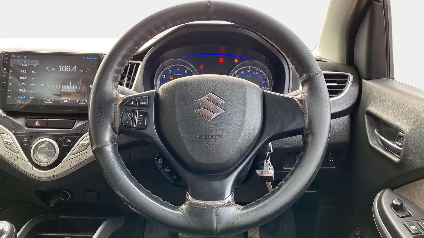 2017 Maruti Baleno DELTA PETROL 1.2, Petrol, Manual, 85,366 km, Steering Wheel Close Up