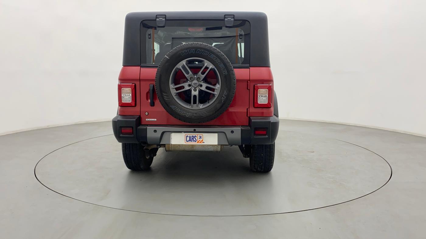 2022 Mahindra Thar LX PETROL HT 4WD AT, Petrol, Automatic, 9,553 km, Back/Rear
