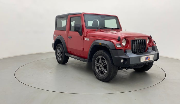 2022 Mahindra Thar LX PETROL HT 4WD AT, Petrol, Automatic, 9,553 km, Right Front Diagonal