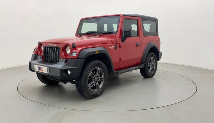 2022 Mahindra Thar LX PETROL HT 4WD AT, Petrol, Automatic, 9,553 km, Left Front Diagonal