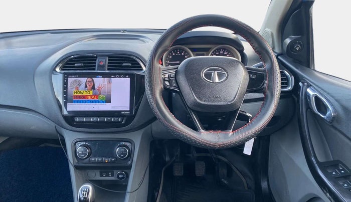 2017 Tata TIGOR XZ (O) PETROL, Petrol, Manual, 48,055 km, Steering Wheel Close Up