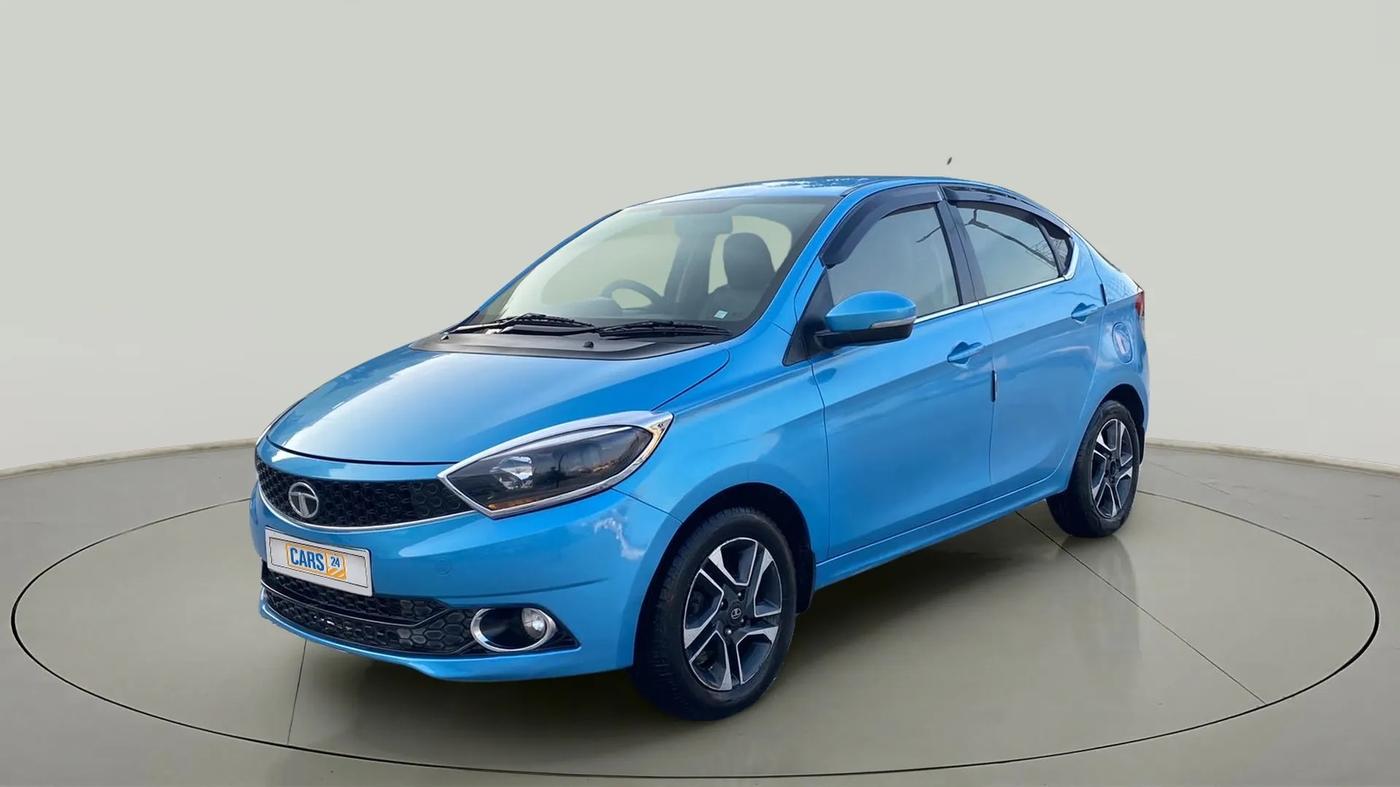 2017 Tata TIGOR XZ (O) PETROL, Petrol, Manual, 48,055 km, Left Front Diagonal