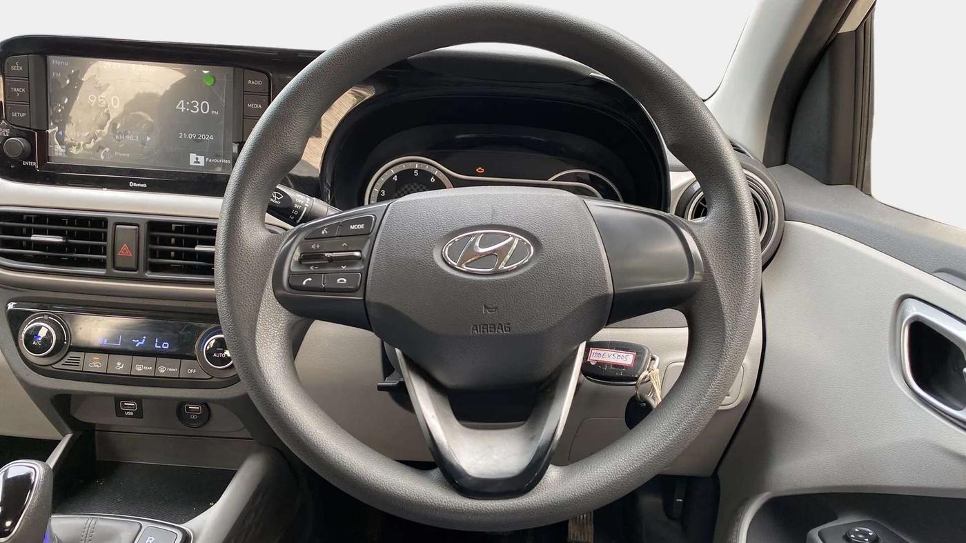2019 Hyundai GRAND I10 NIOS SPORTZ AMT 1.2 KAPPA VTVT, Petrol, Automatic, 34,527 km, Steering Wheel Close Up