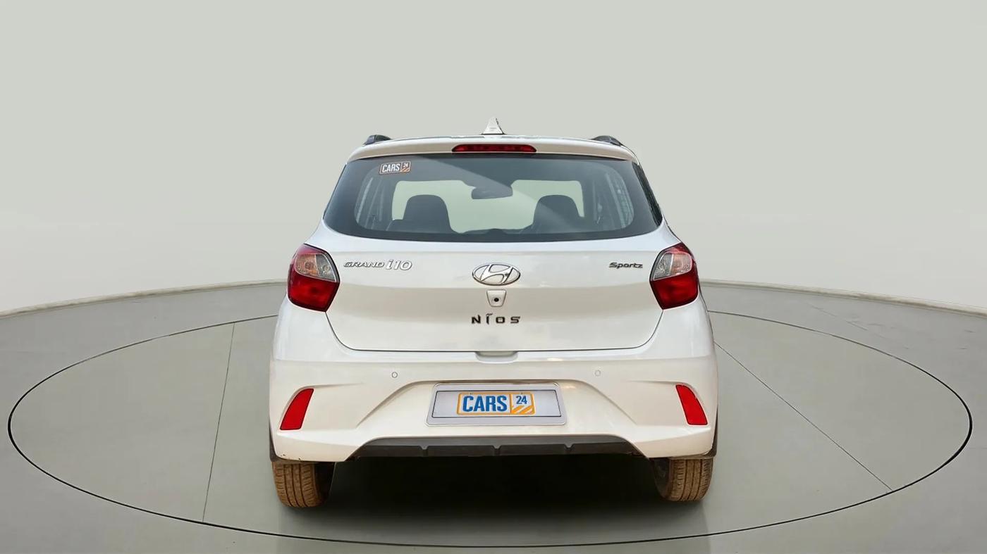 2019 Hyundai GRAND I10 NIOS SPORTZ AMT 1.2 KAPPA VTVT, Petrol, Automatic, 34,527 km, Back/Rear