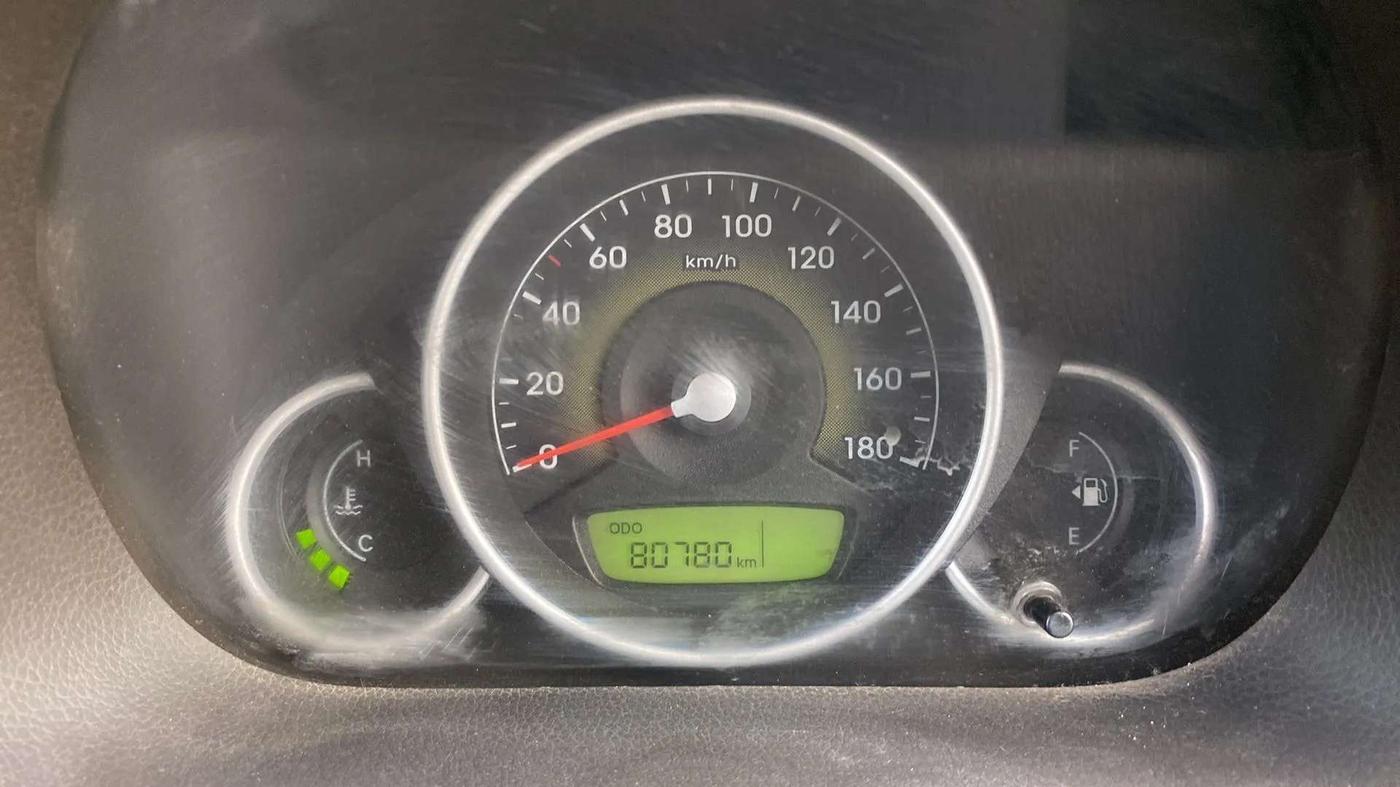 2011 Hyundai Eon MAGNA, Petrol, Manual, 80,973 km, Odometer Image