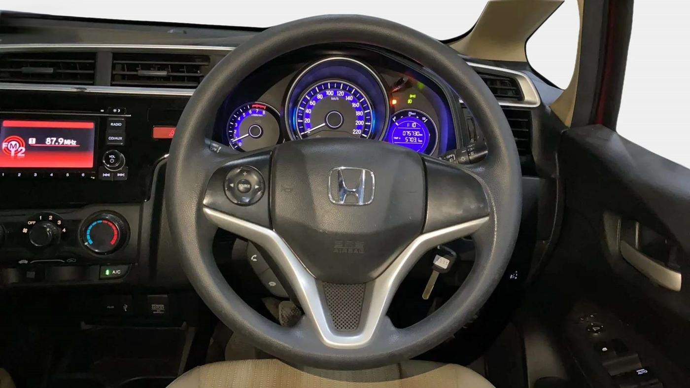 2015 Honda Jazz 1.2L I-VTEC SV, Petrol, Manual, 75,803 km, Steering Wheel Close Up