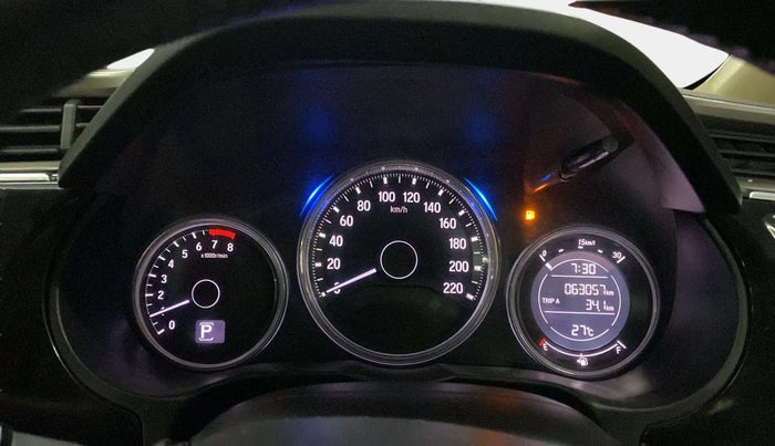 2017 Honda City 1.5L I-VTEC ZX CVT, Petrol, Automatic, 63,258 km, Odometer Image
