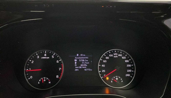 2020 KIA SELTOS HTK PLUS 1.5, Petrol, Manual, 42,745 km, Odometer Image