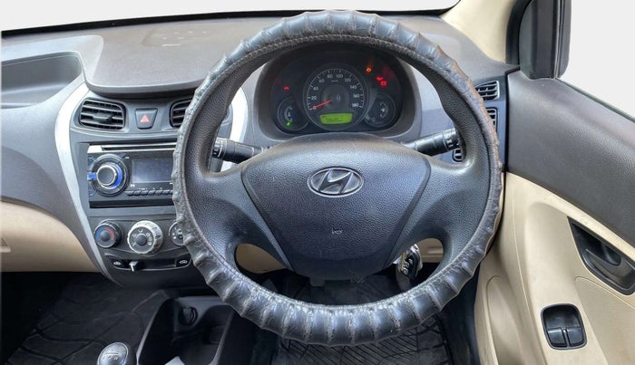 2013 Hyundai Eon ERA +, Petrol, Manual, 70,887 km, Steering Wheel Close Up