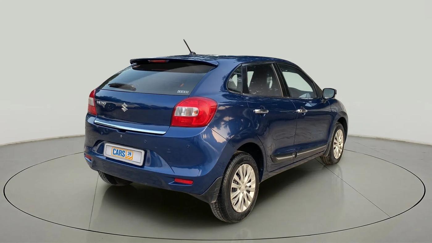 2019 Maruti Baleno DELTA PETROL 1.2, Petrol, Manual, 37,814 km, Right Back Diagonal