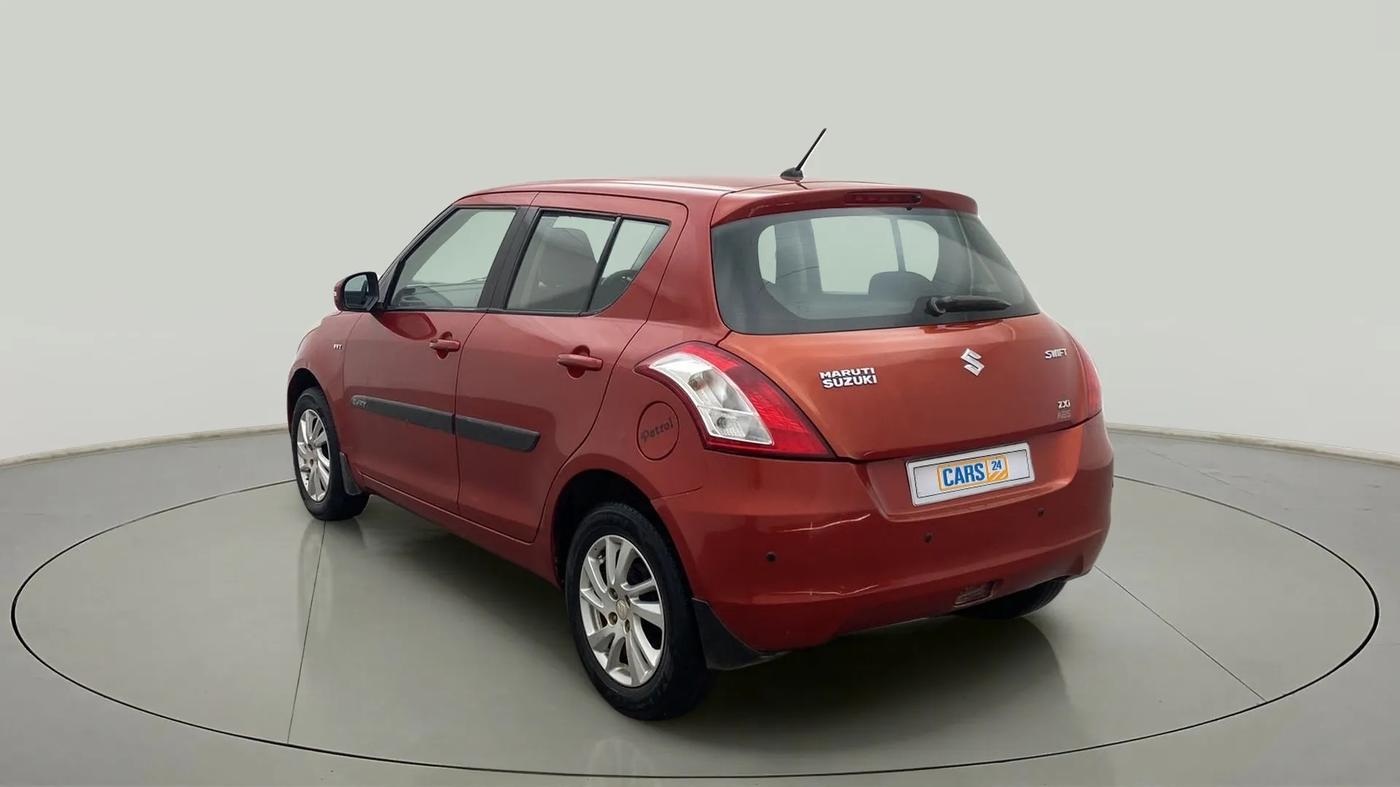 2013 Maruti Swift ZXI, Petrol, Manual, 76,893 km, Left Back Diagonal